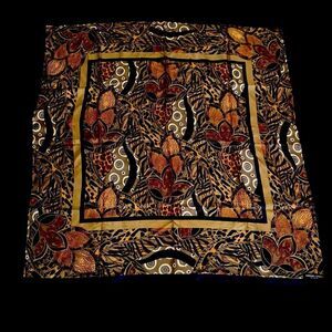 Adrienne Landau Studio Large Signed Silk Scarf